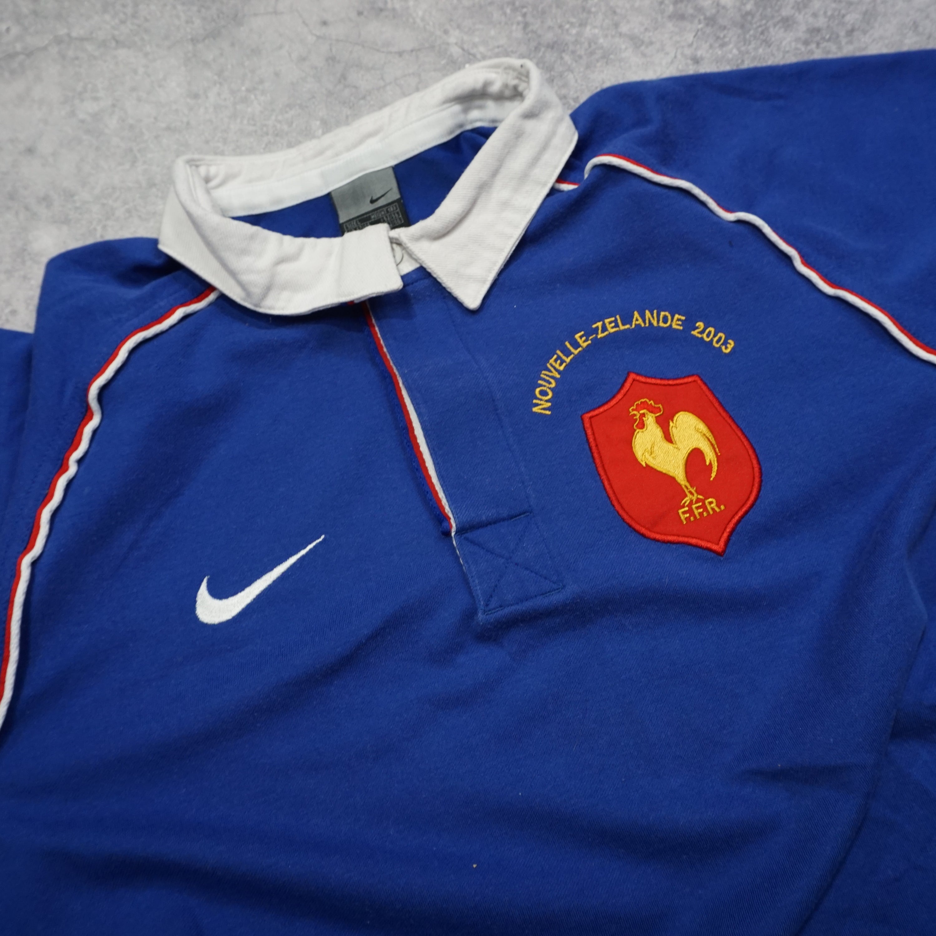 2000s Nike France Rugby Polo