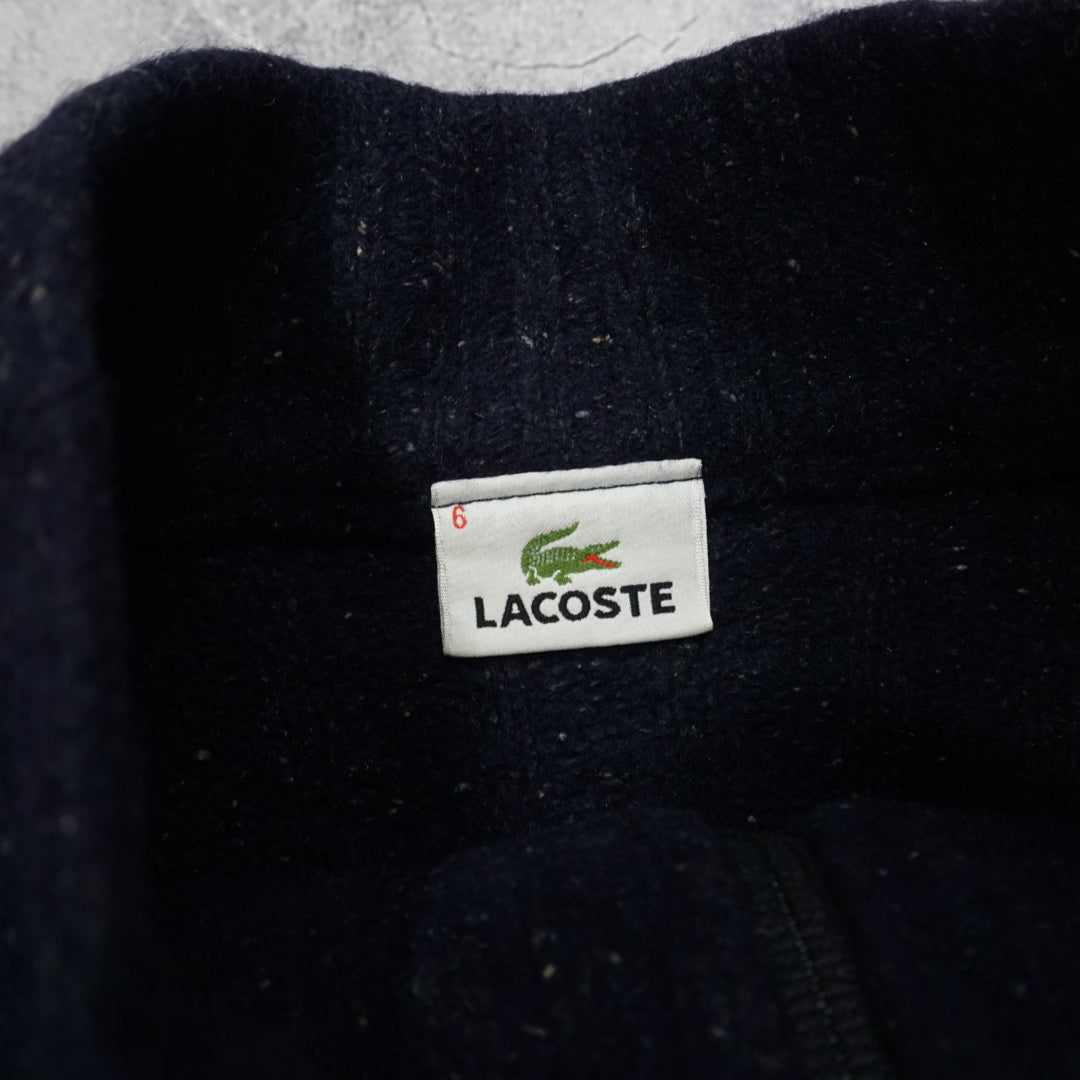 2000s Lacoste Wool Zip Up
