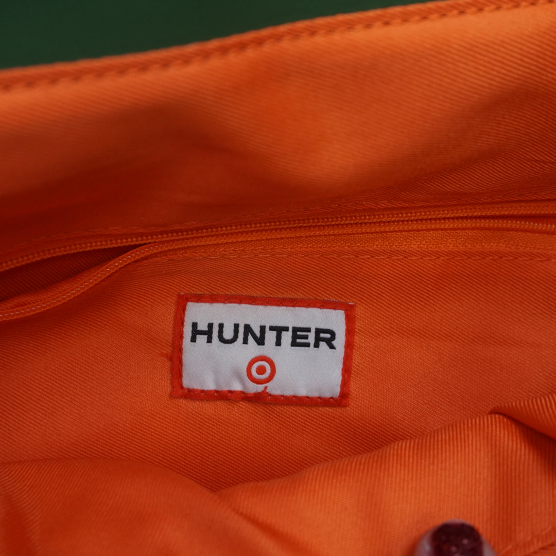 Hunter Rubberised Foldover Backpack