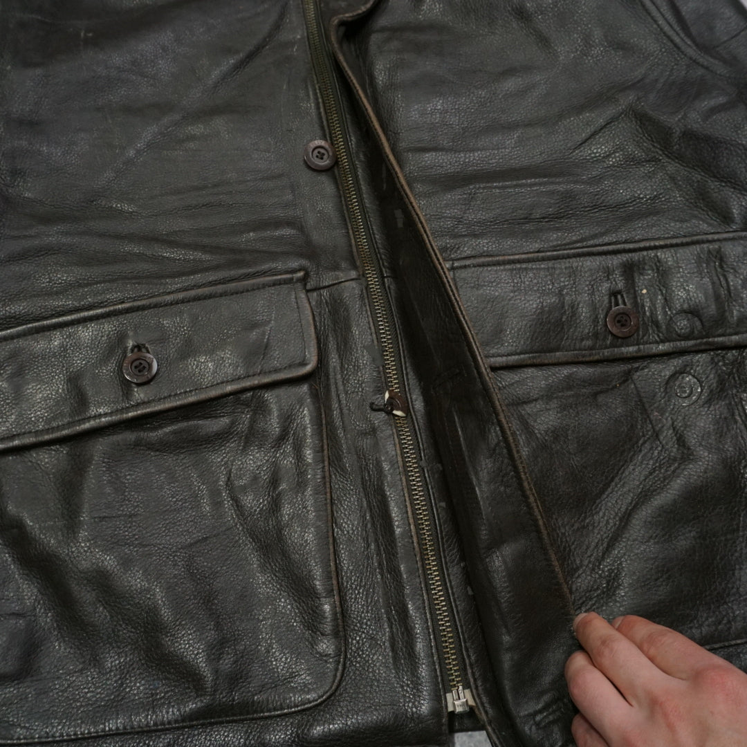 2000s Rainforest Leather Jacket