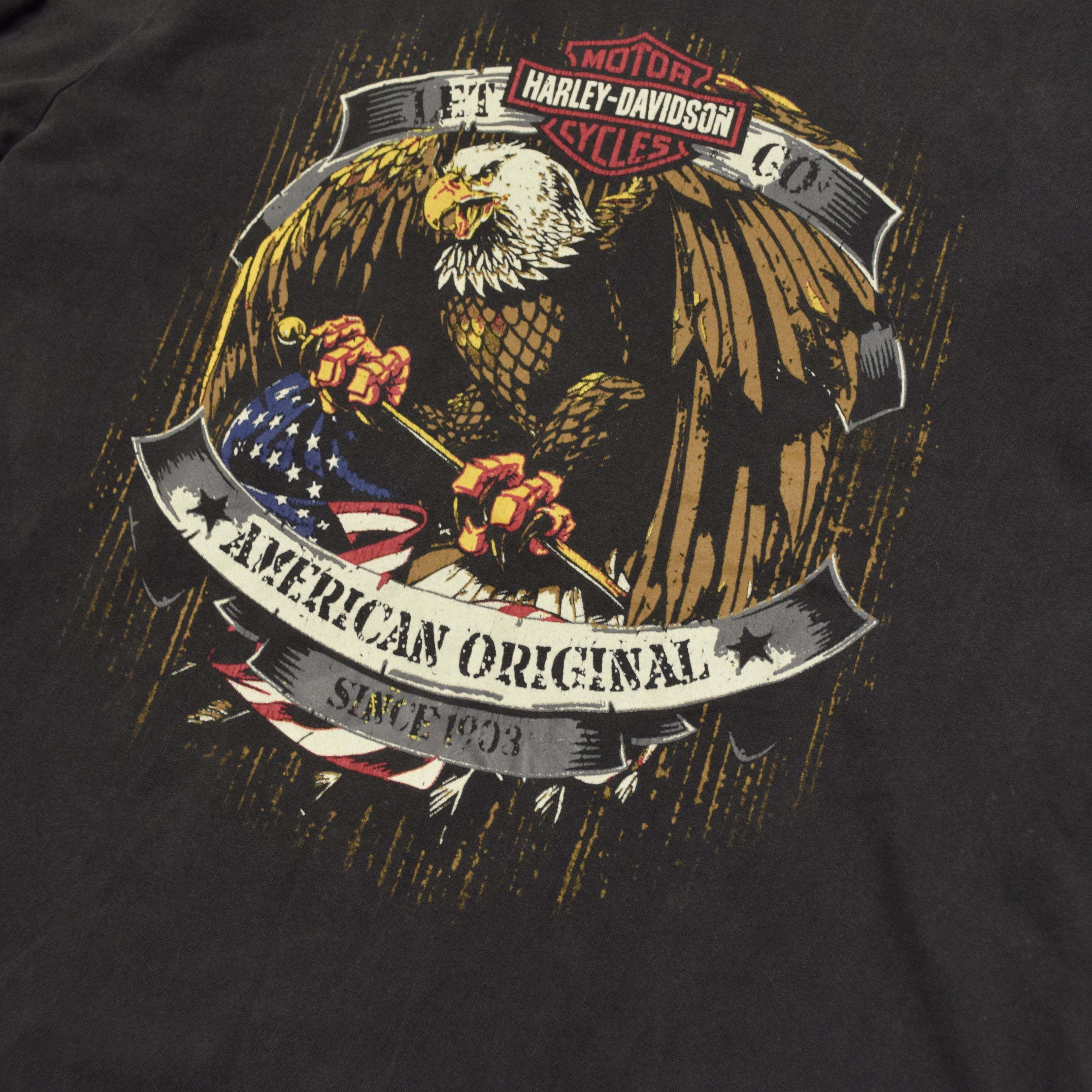 2000s Harley-Davidson American Original Graphic T-Shirt