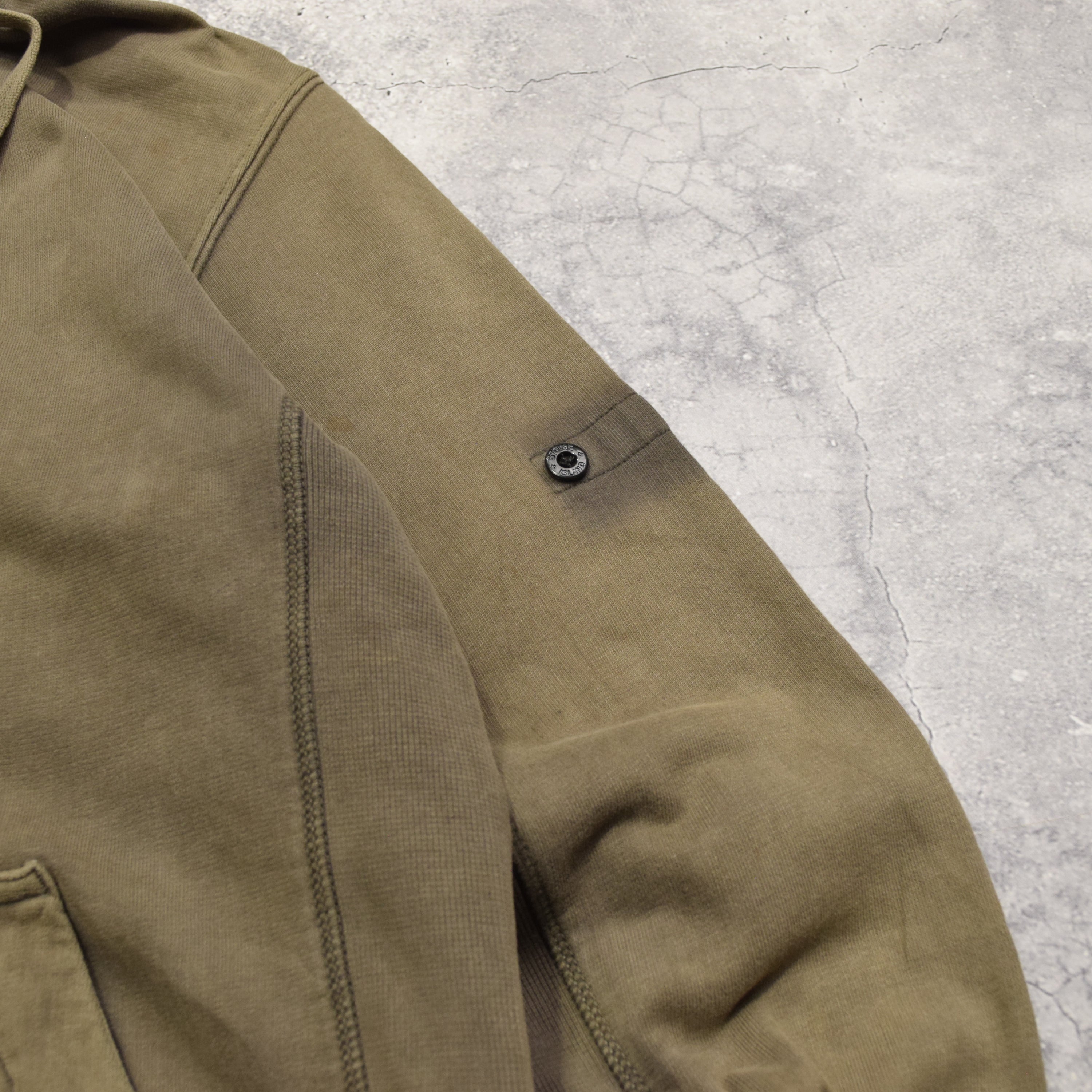 2000s Stone Island Zip up  Hoodie