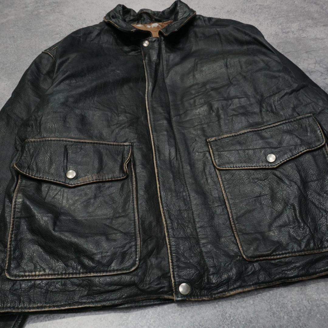 90s Leather Jacket