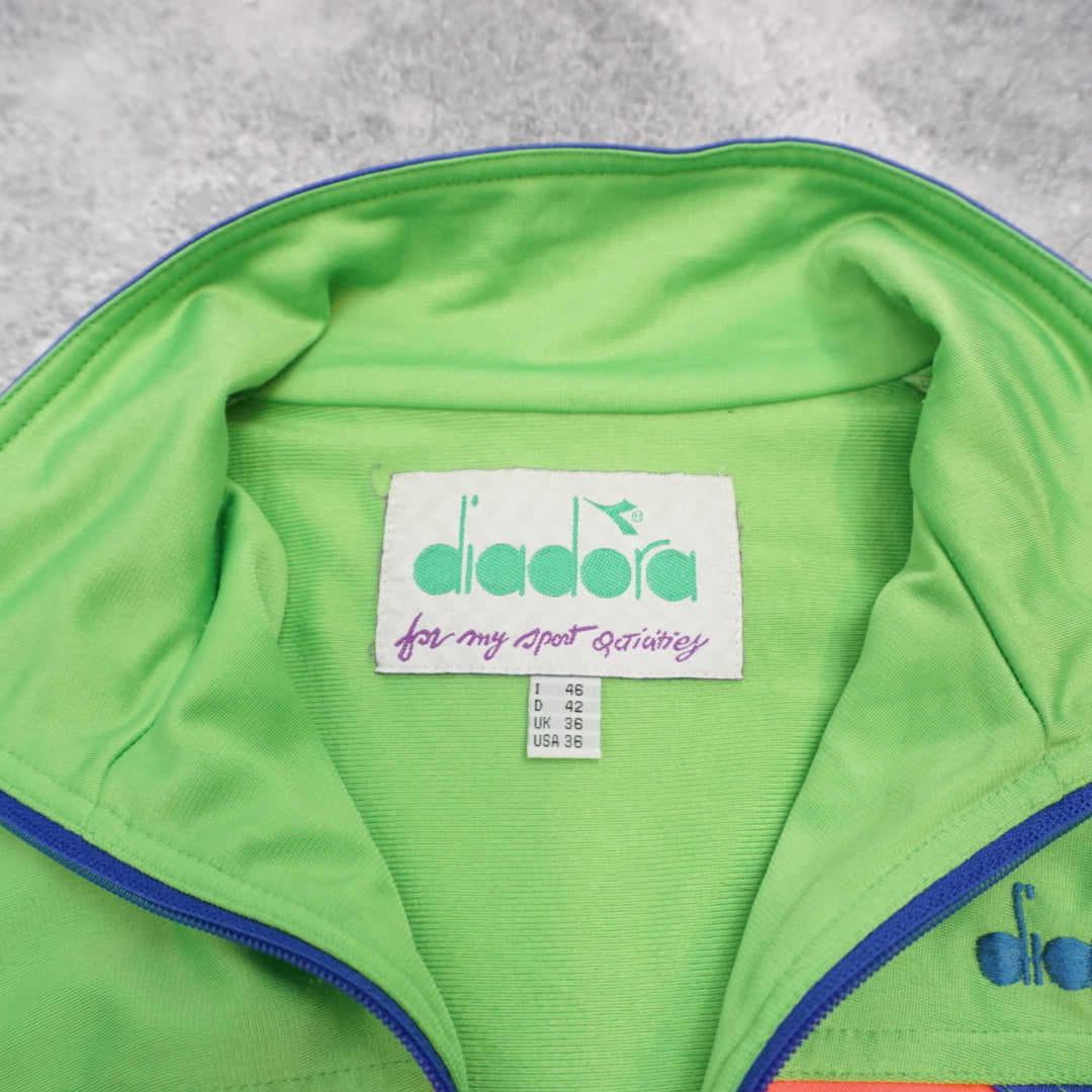 90s Diadora Color Block Track Jacket