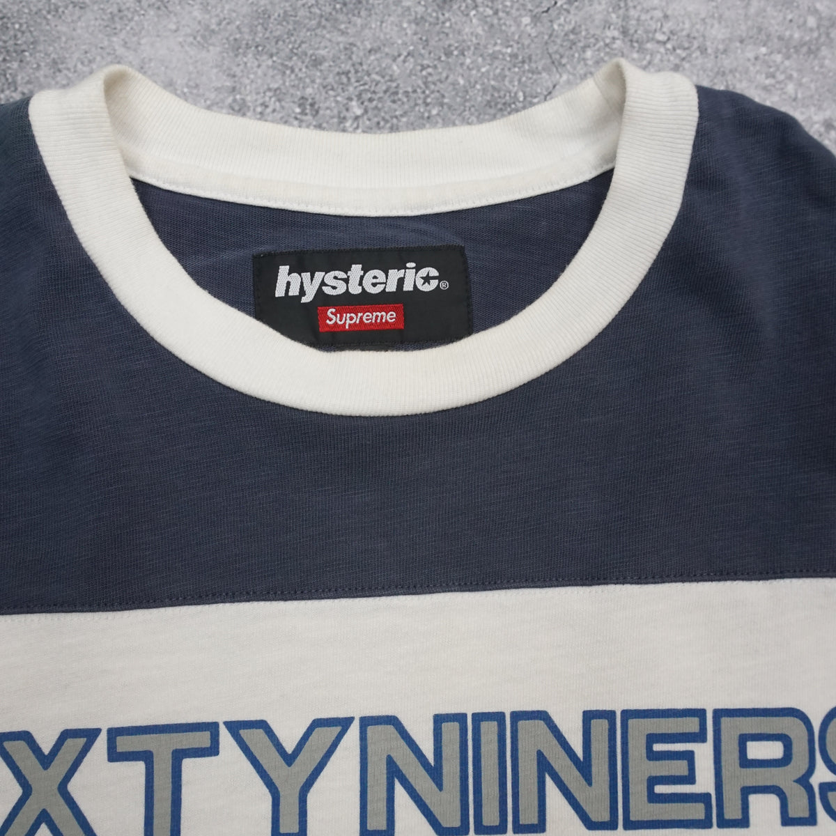Hysteric Glamour x Supreme 69 Football T-Shirt
