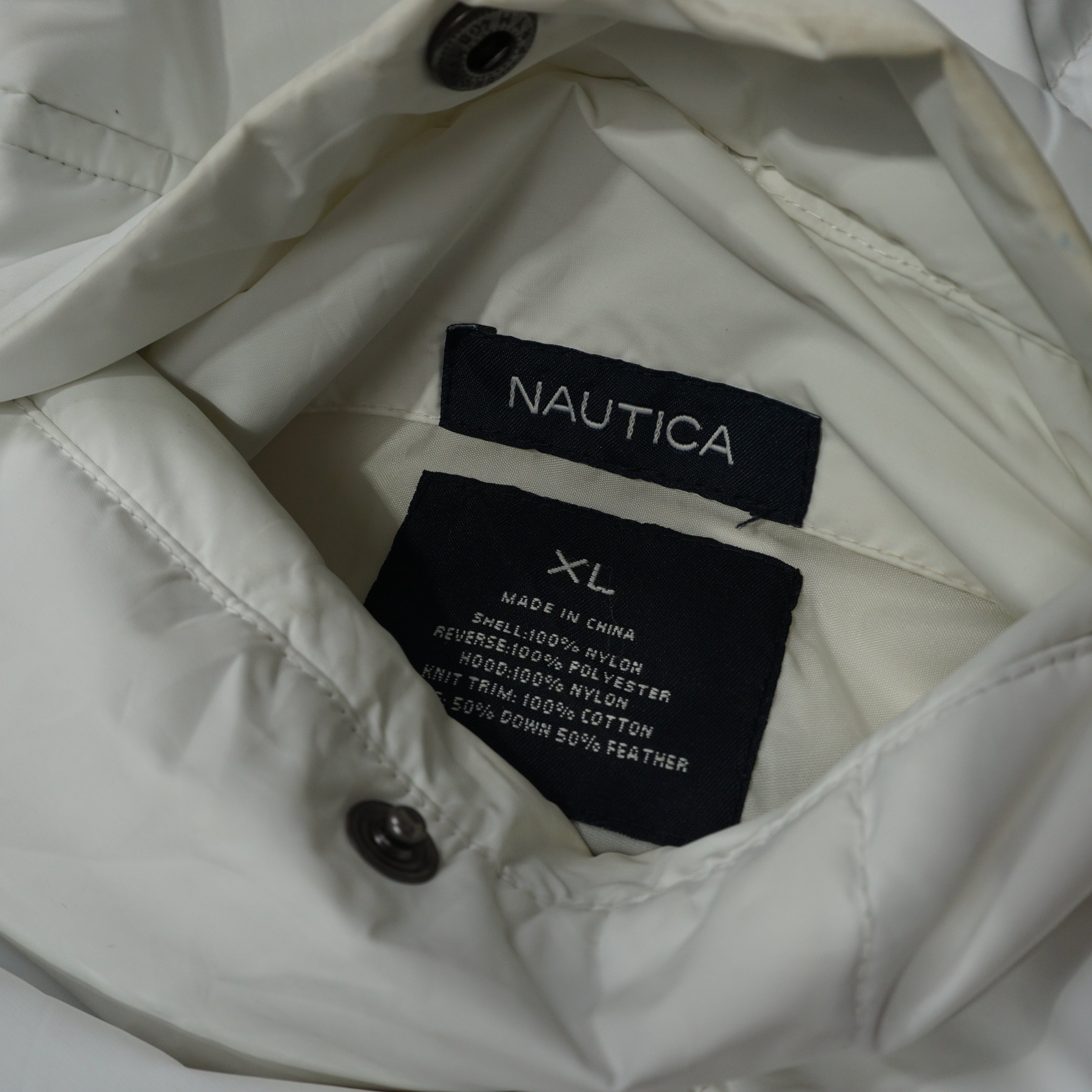2000s Nautica Reversible Puffer Jacket