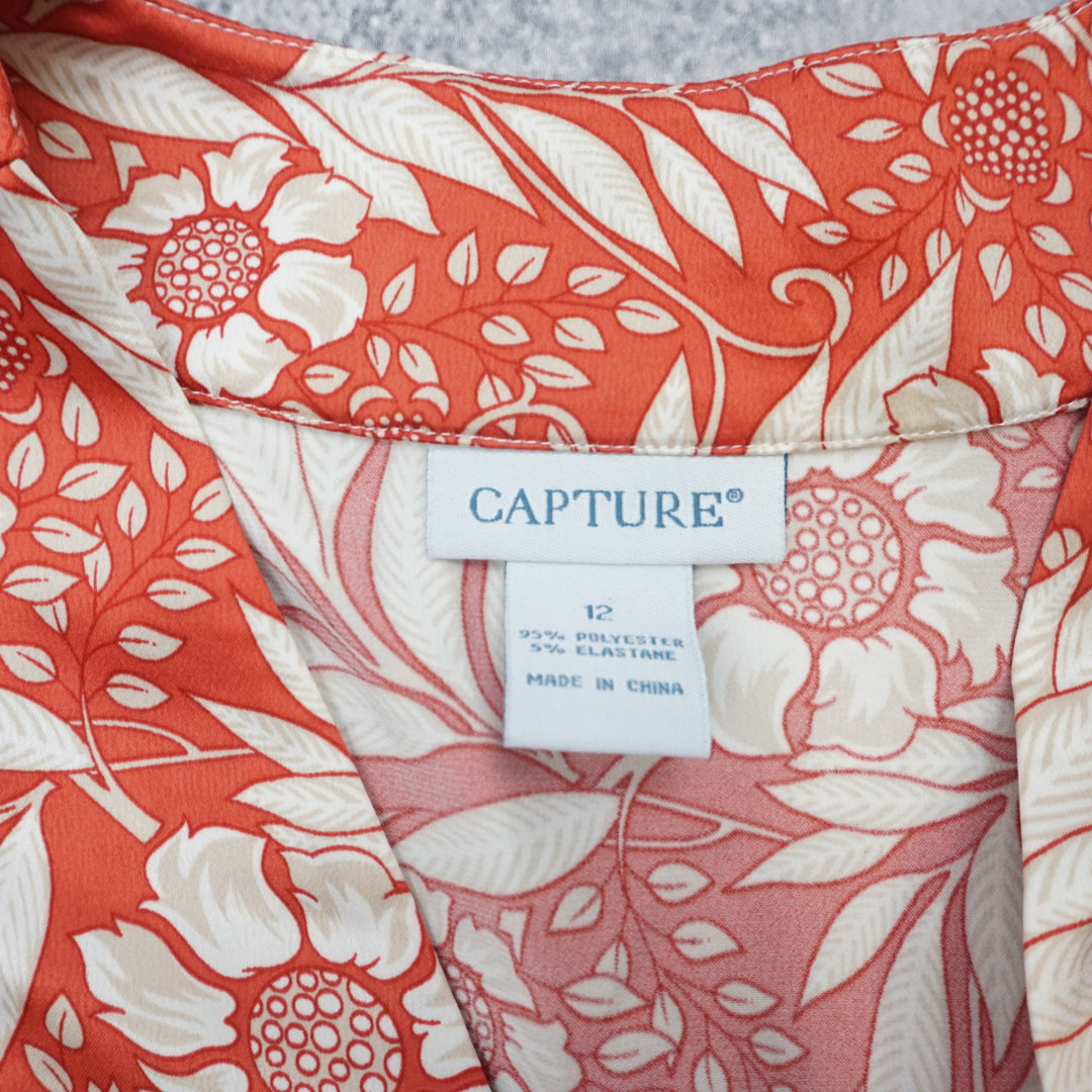 Capture Floral Print Top