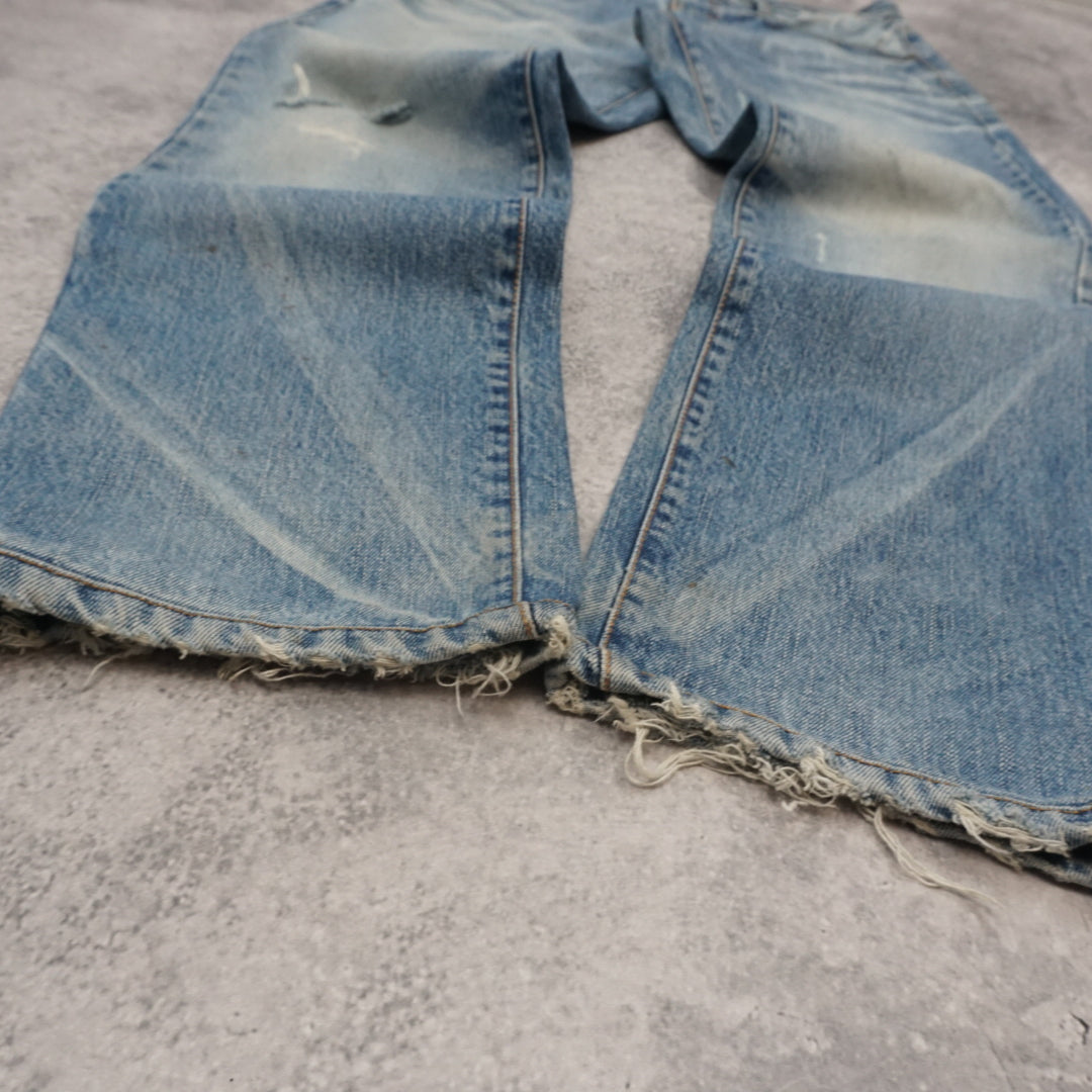Ecko Faded Distressed Jeans