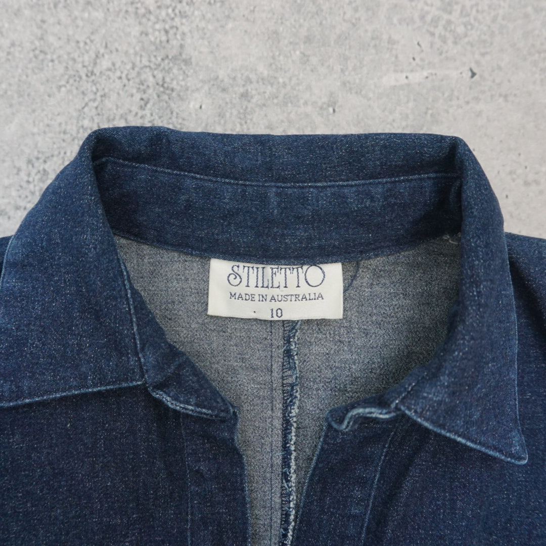 Stiletto Denim Dress