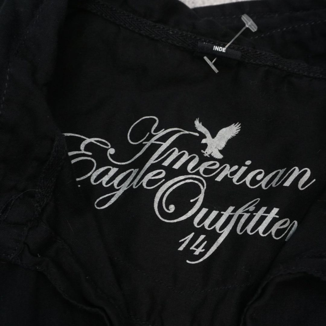 2000s American Eagle Sheer Button Up