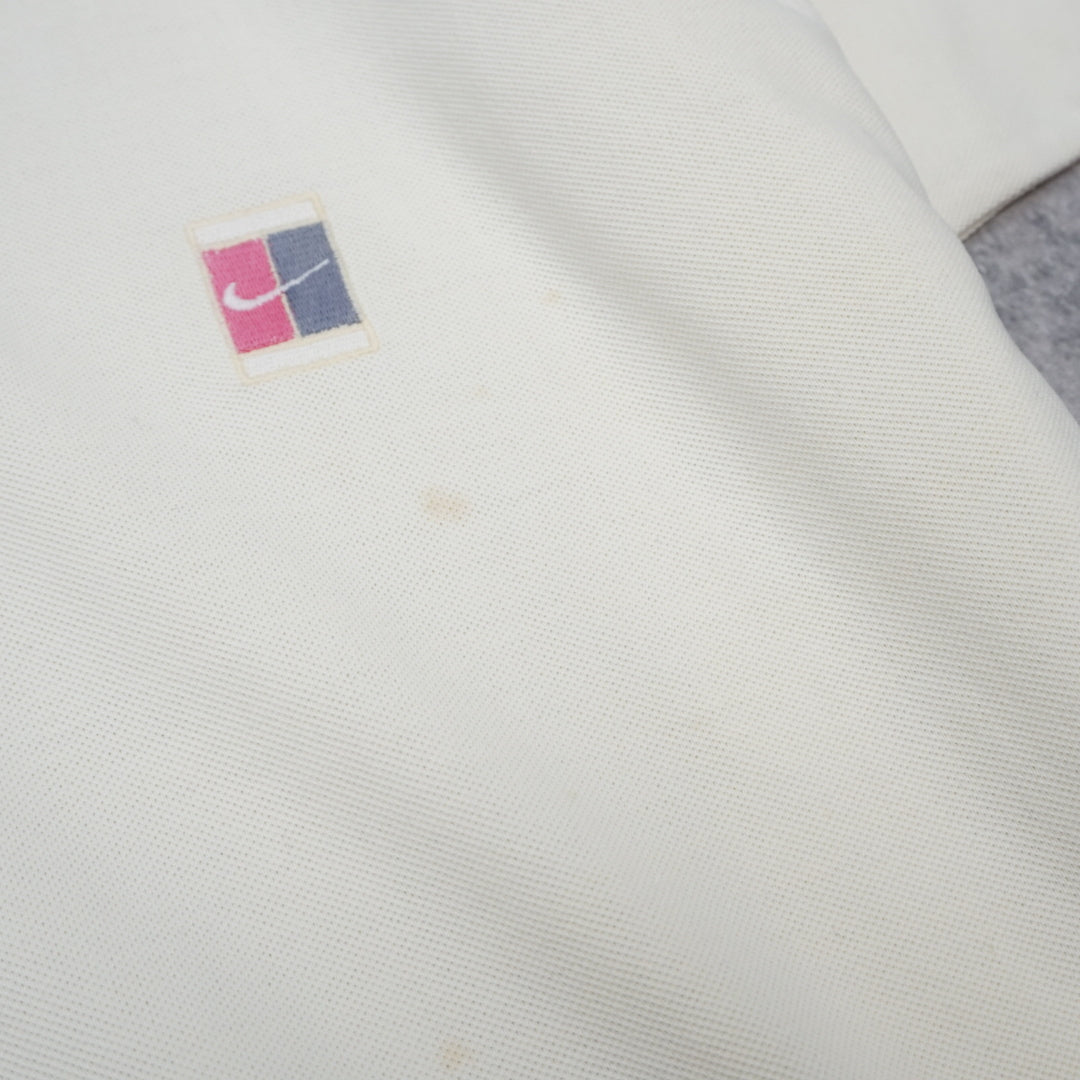 90s Nike Court Tipped Polo