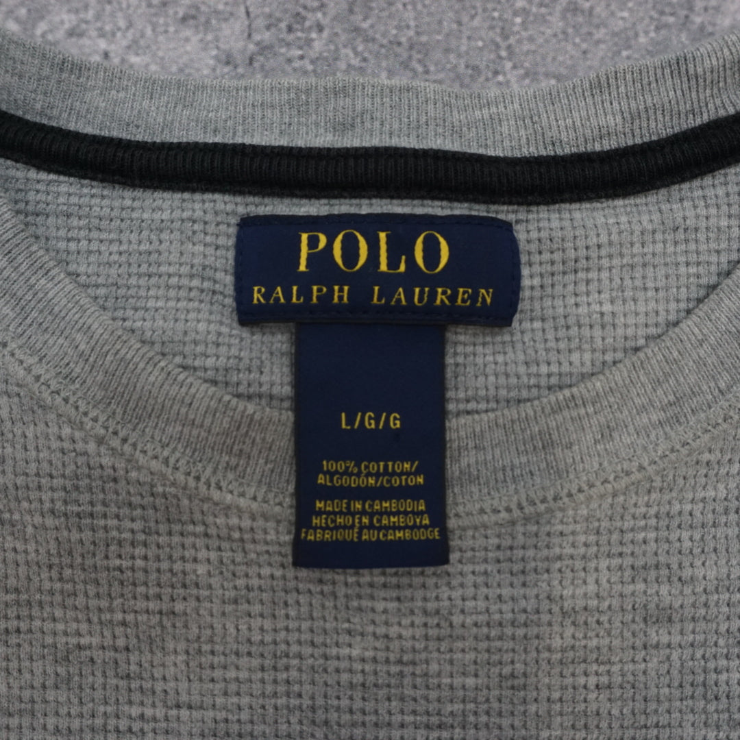 Polo Ralph Lauren Waffle Knit Crewneck Jumper