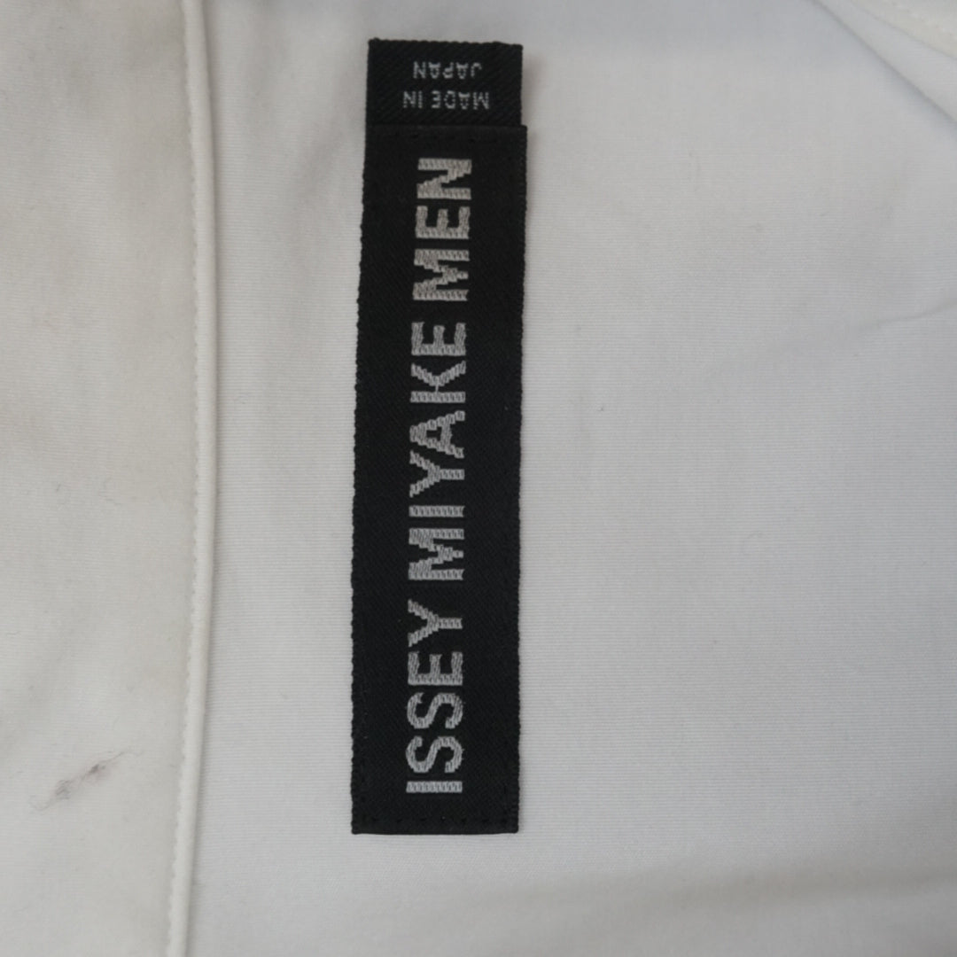 90s Issey Miyake Men Embroidered Pleated Shirt