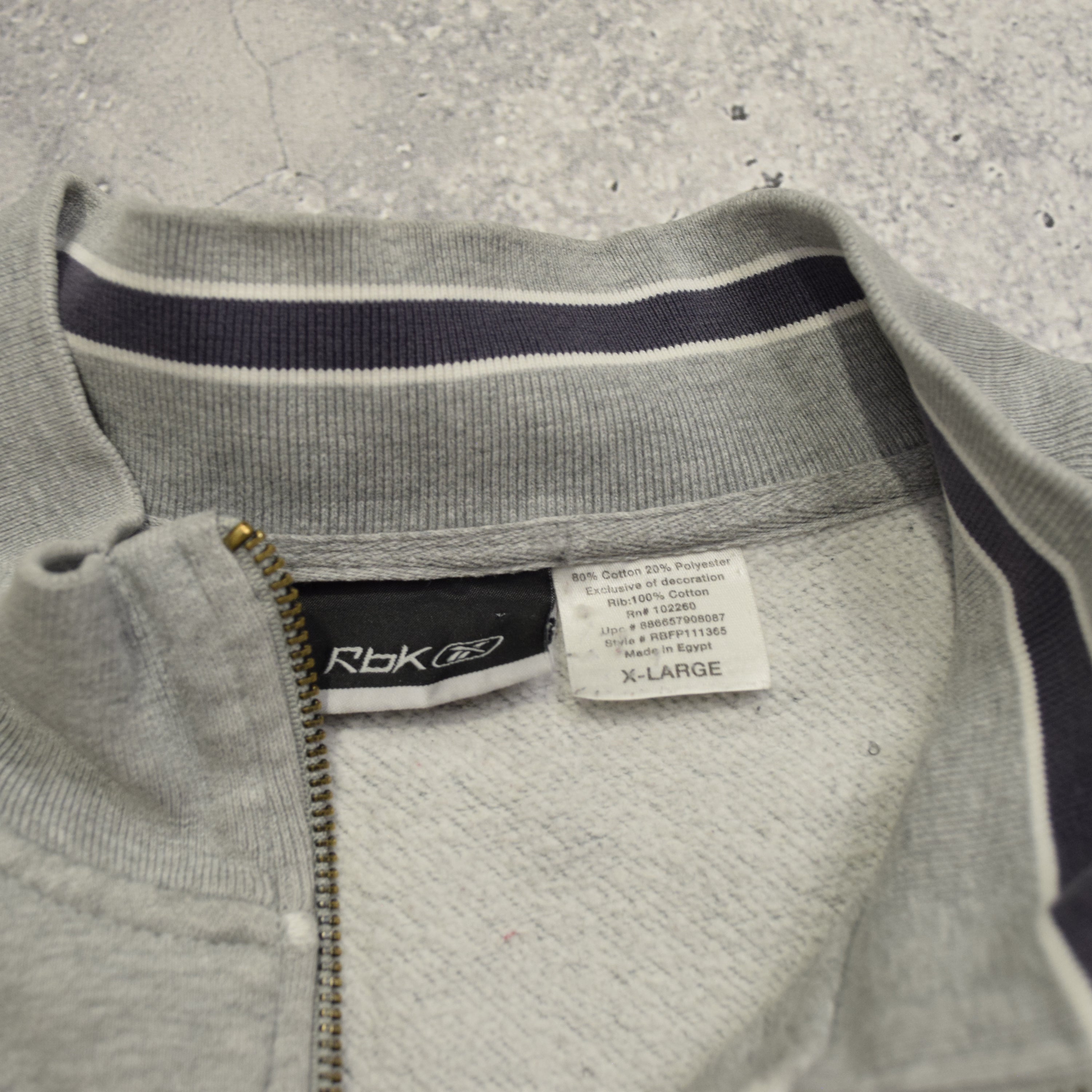 2000s Reebok Zip Up Jacket