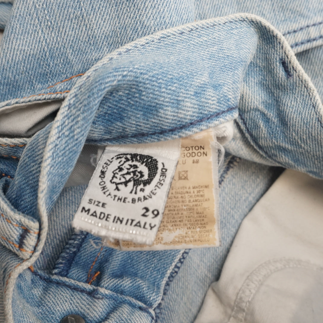 2000s Diesel Flared Light Wash Jeans