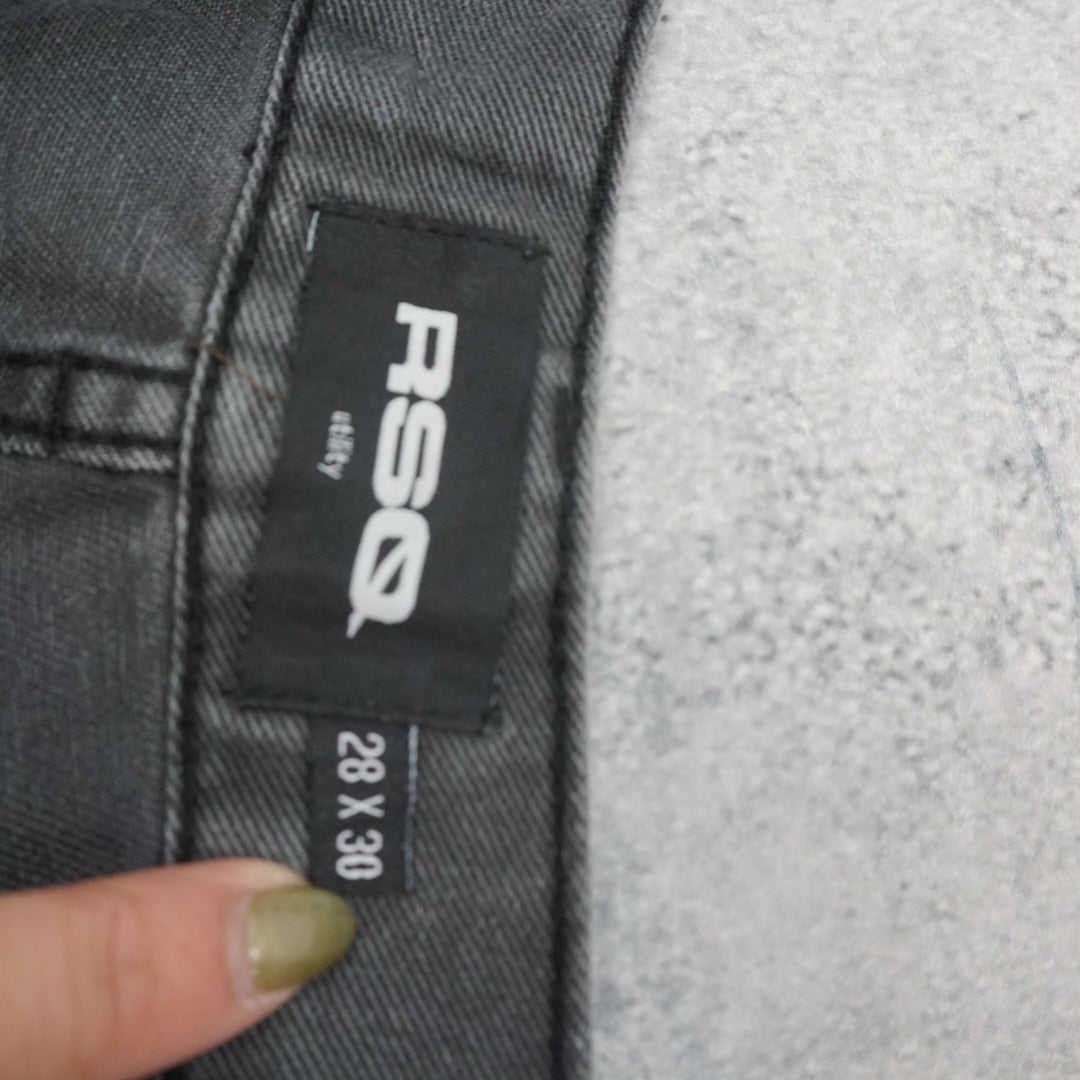 RSQ Double Knee Utility Cargo Pants