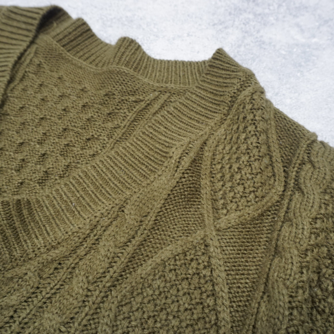 Cable Knit Cropped Knit