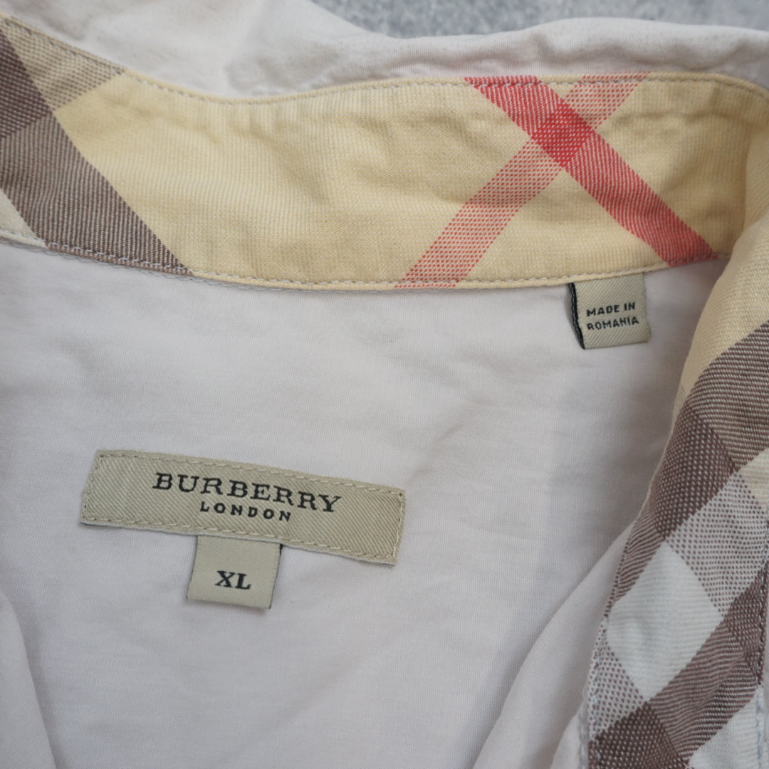 2000s Burberry London Collar Shirt