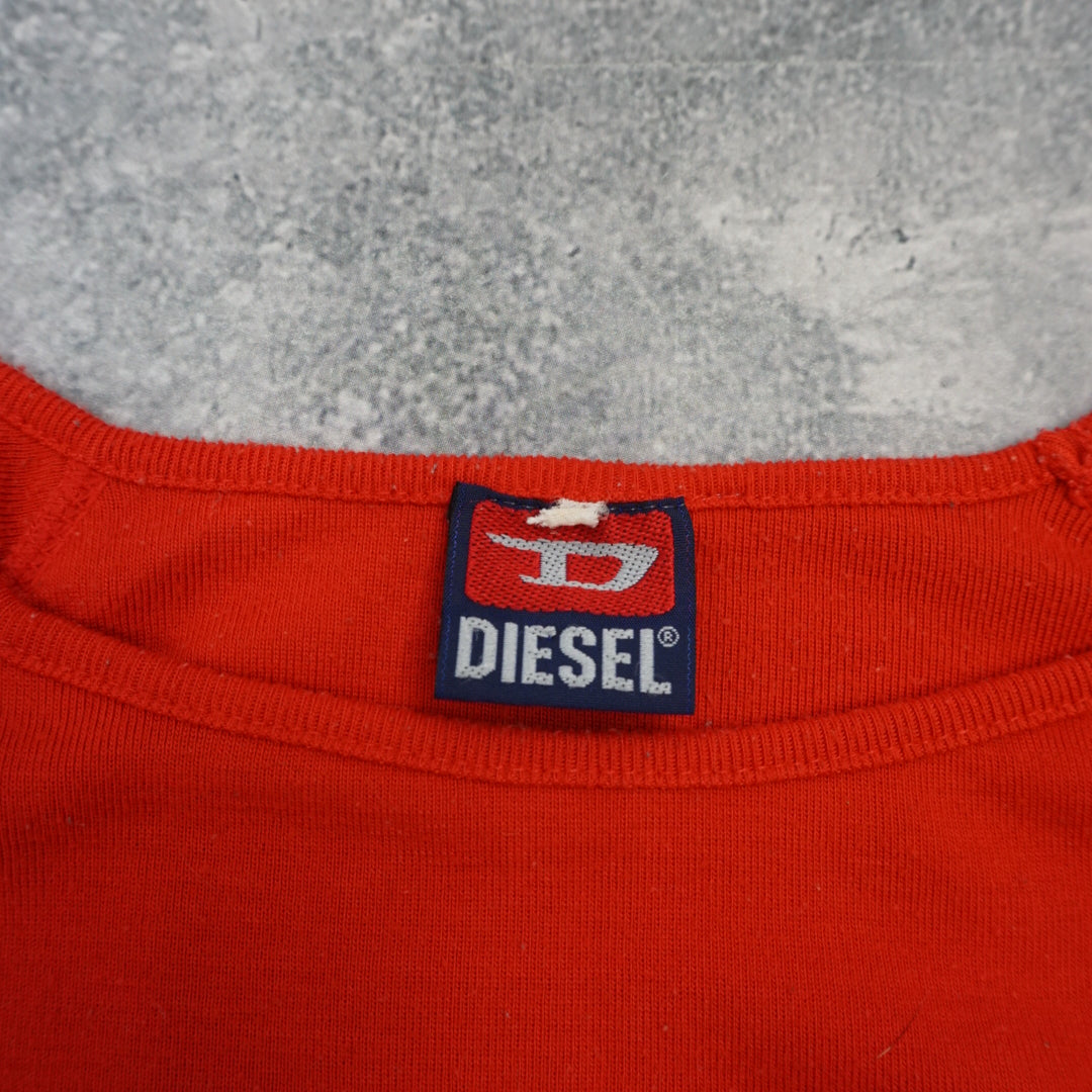 2000s Diesel Denim Division Spellout T-Shirt
