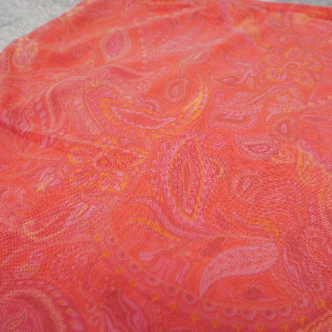 2000s Jeans Xtra Paisley Print Skirt