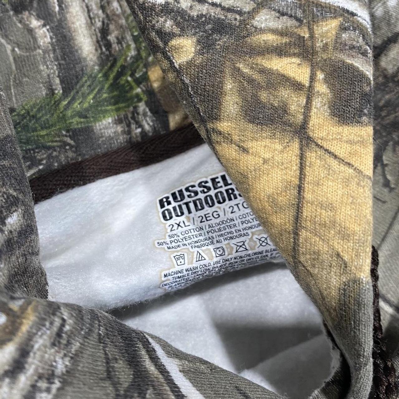 2000s Russell Camo Hoodie