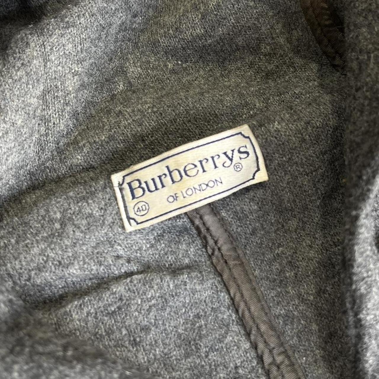 90s Burberry Hooded Coat