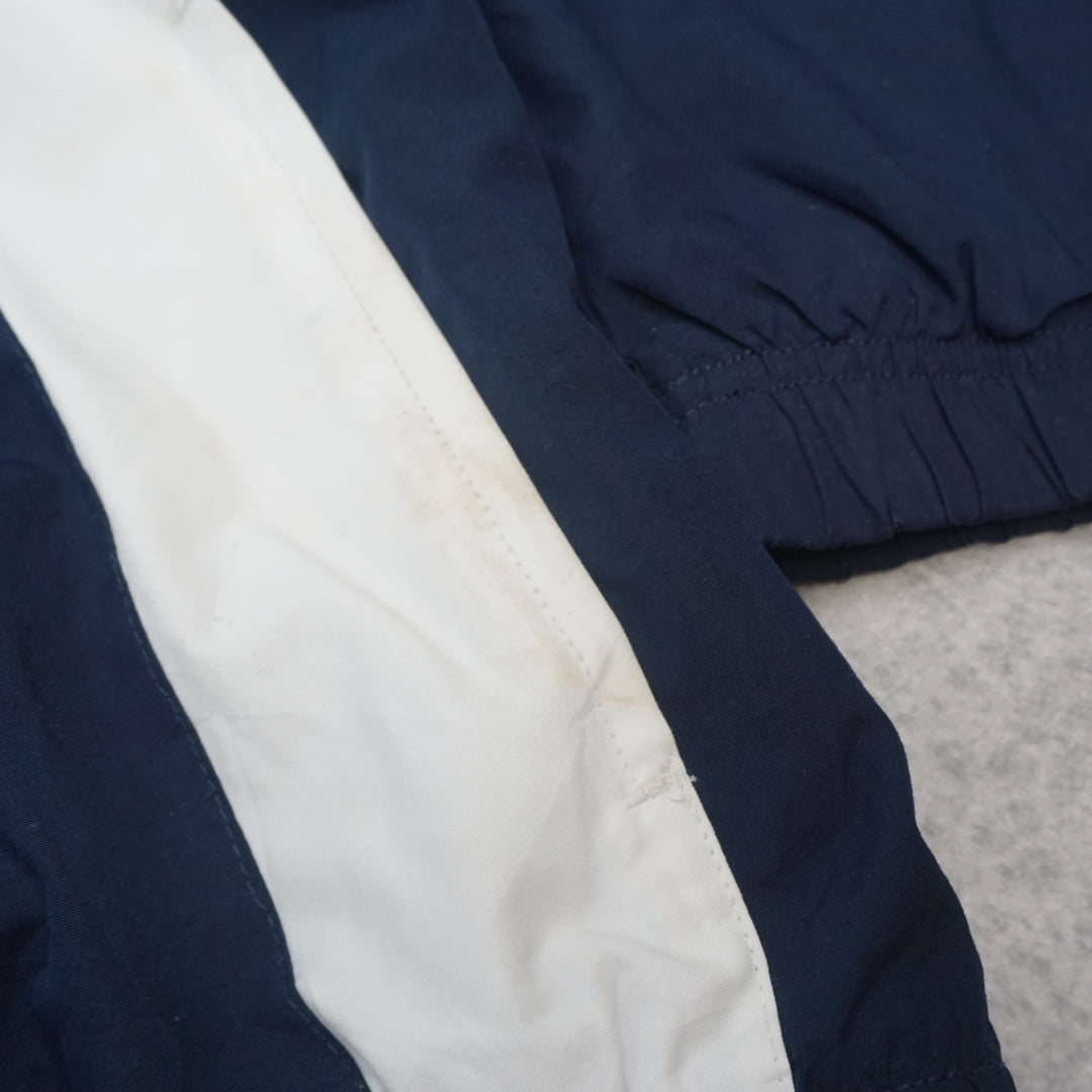 2000s Nike Navy Two-Tone Track Jacket