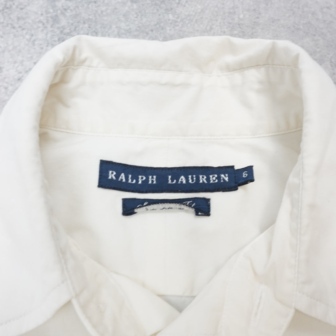 2000s Ralph Lauren Short Sleeve Fitted Button Up Shirt