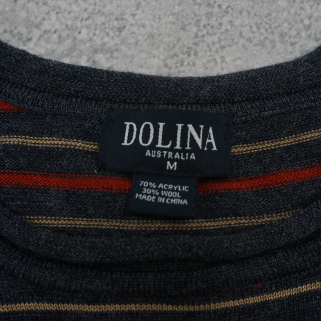 90s Dolina Australia Striped Knit Sweater