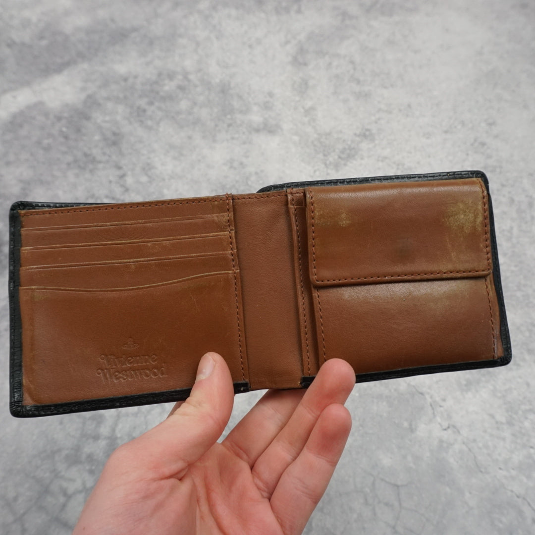 Vivienne Westwood Leather Bi-fold Wallet