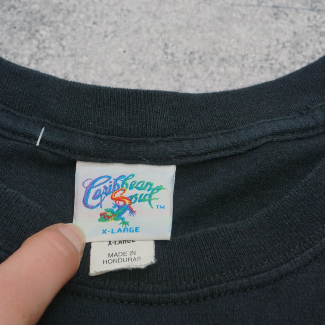 90s Caribbean Soul Choppers Graphic T-Shirt
