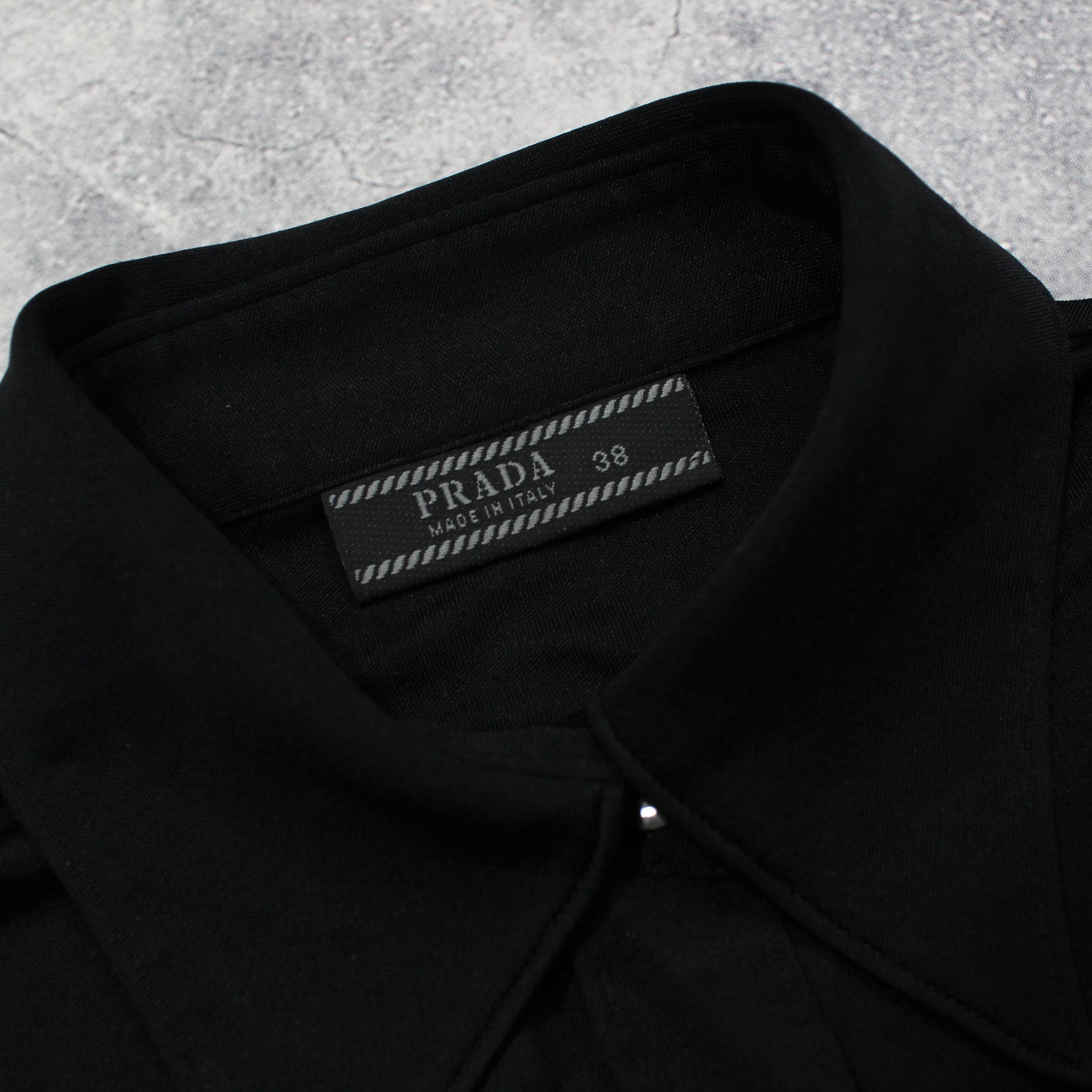 2000s Prada Silk Button Up