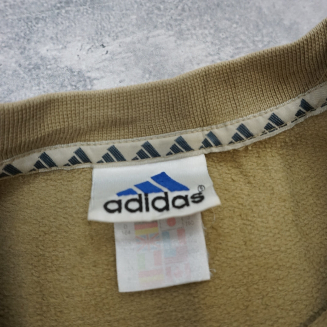 90s Adidas Embroidered Crewneck Sweater