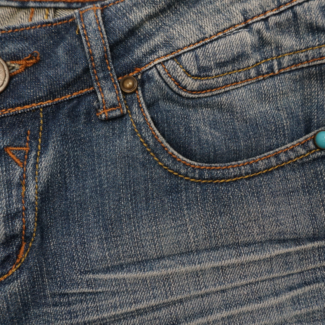 2000s Miss Sexy Distressed Denim Shorts