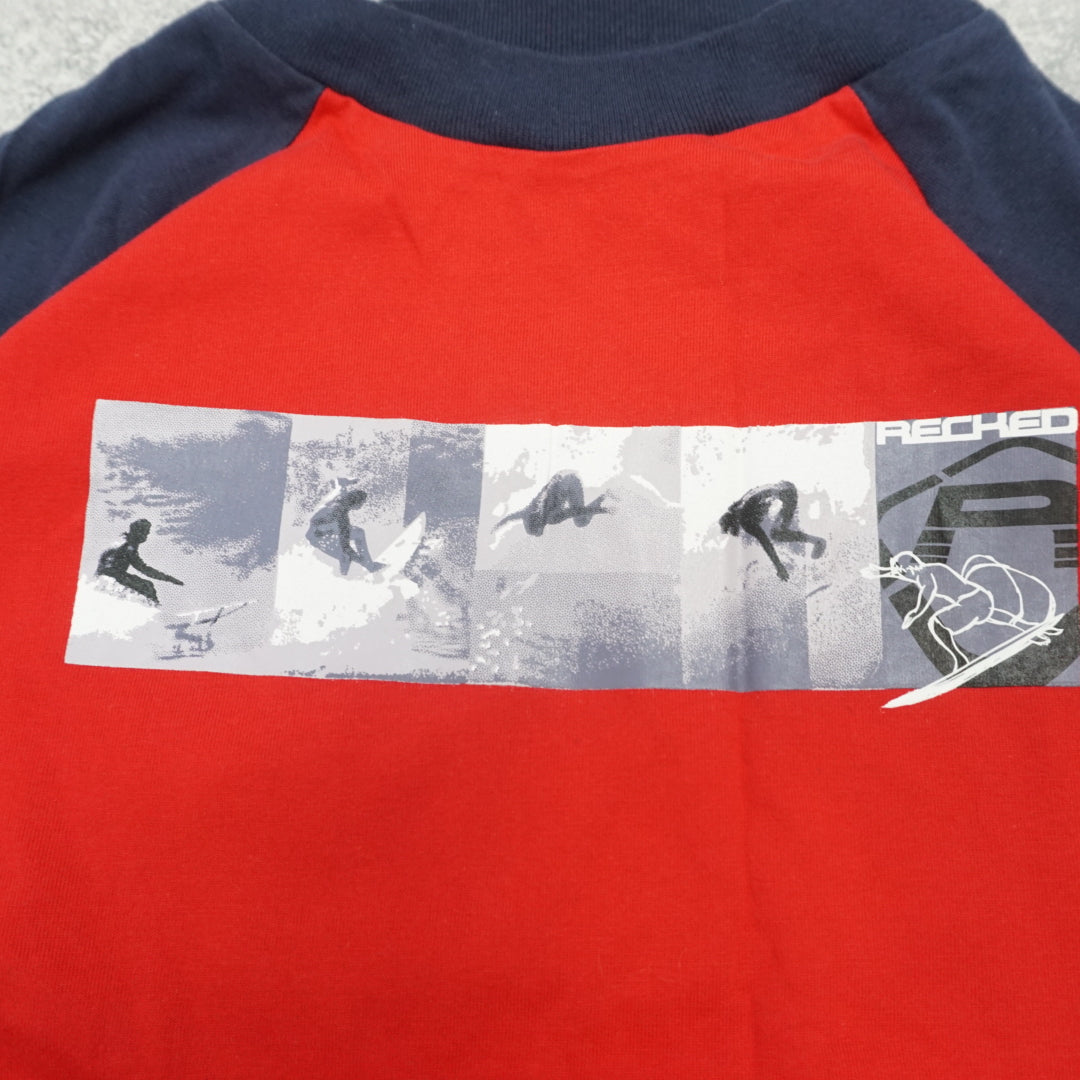 Reched Graphic Surf T-Shirt Long Sleeve