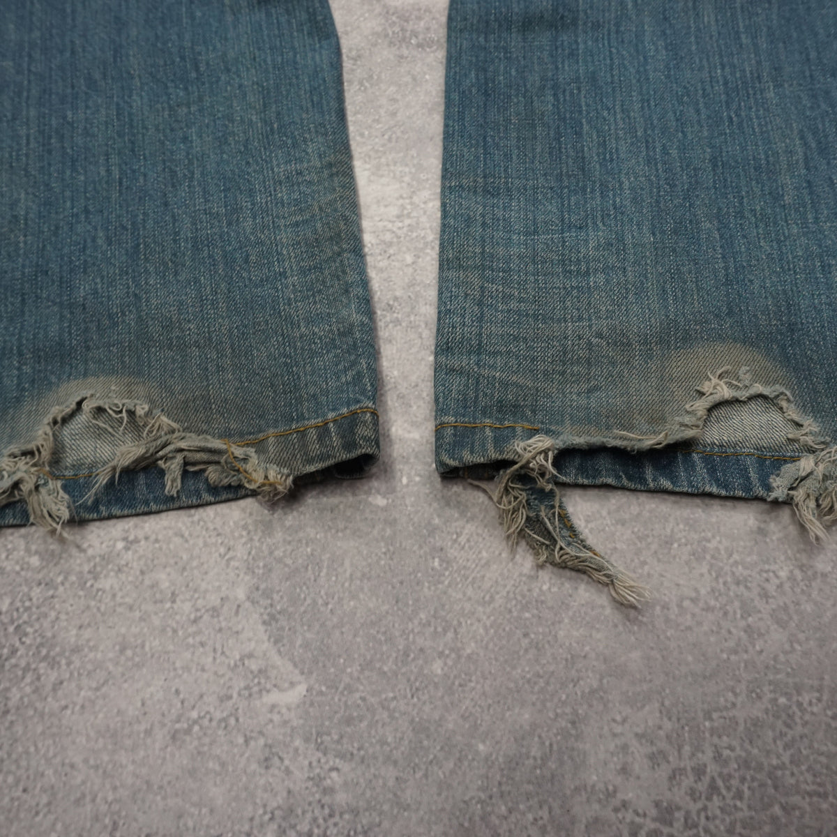 2000s Desigual Distressed Denim Jeans