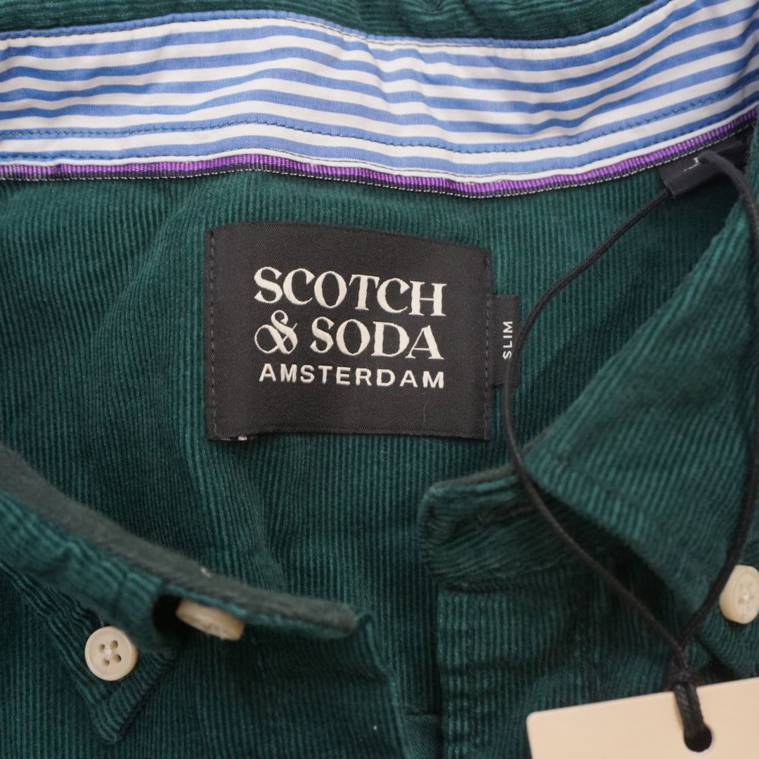 Scotch & Soda Slim Fit Corduroy Shirt