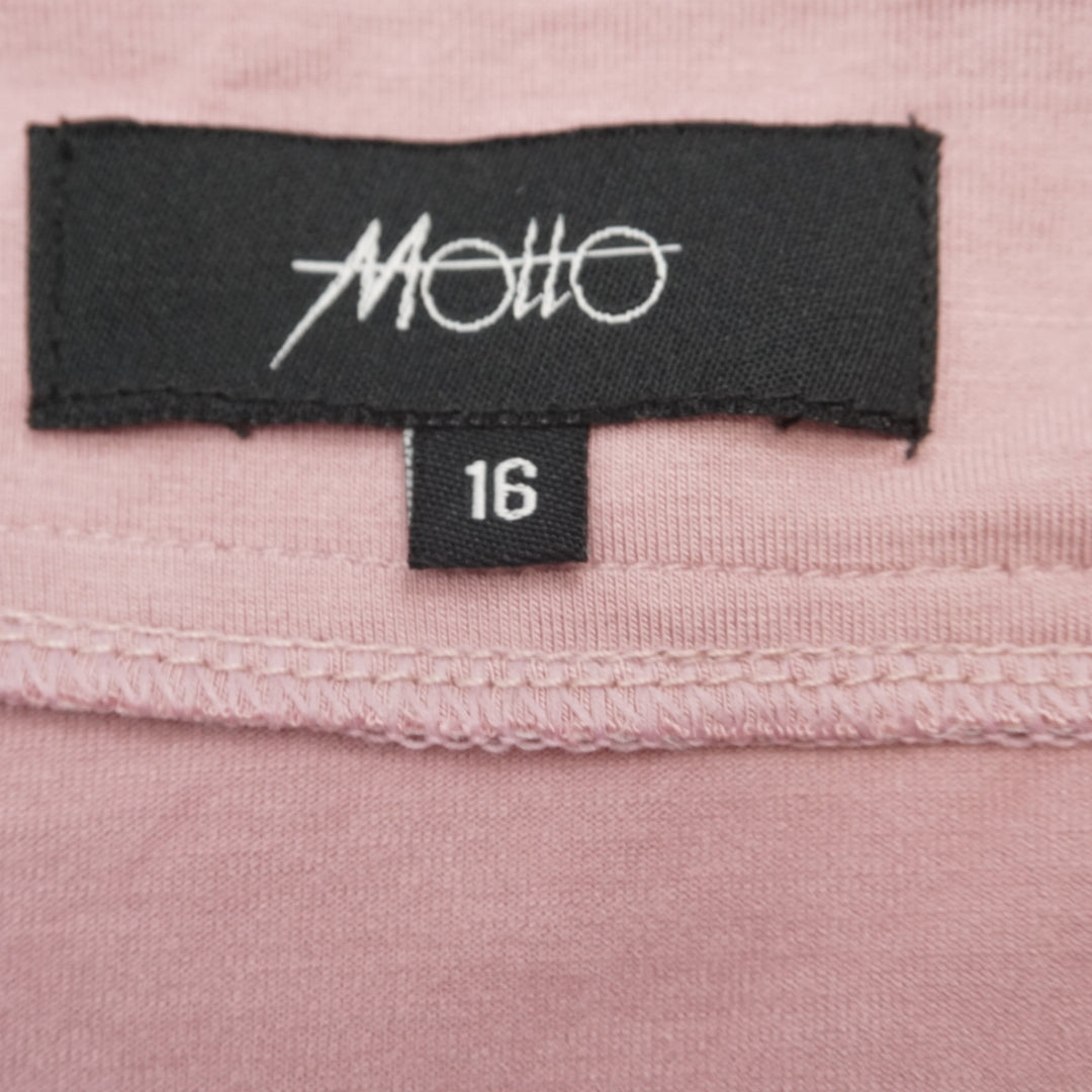 Motto Open Front Draped Cardigan