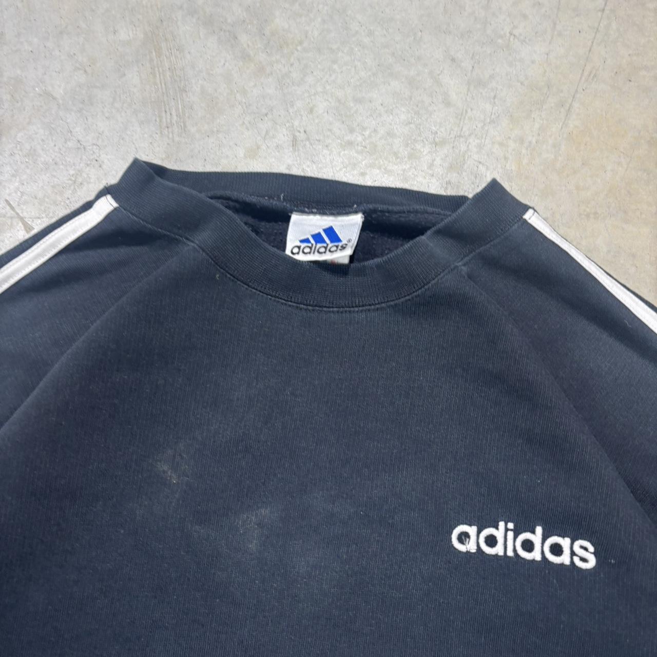 90s Adidas Oversized Crewneck