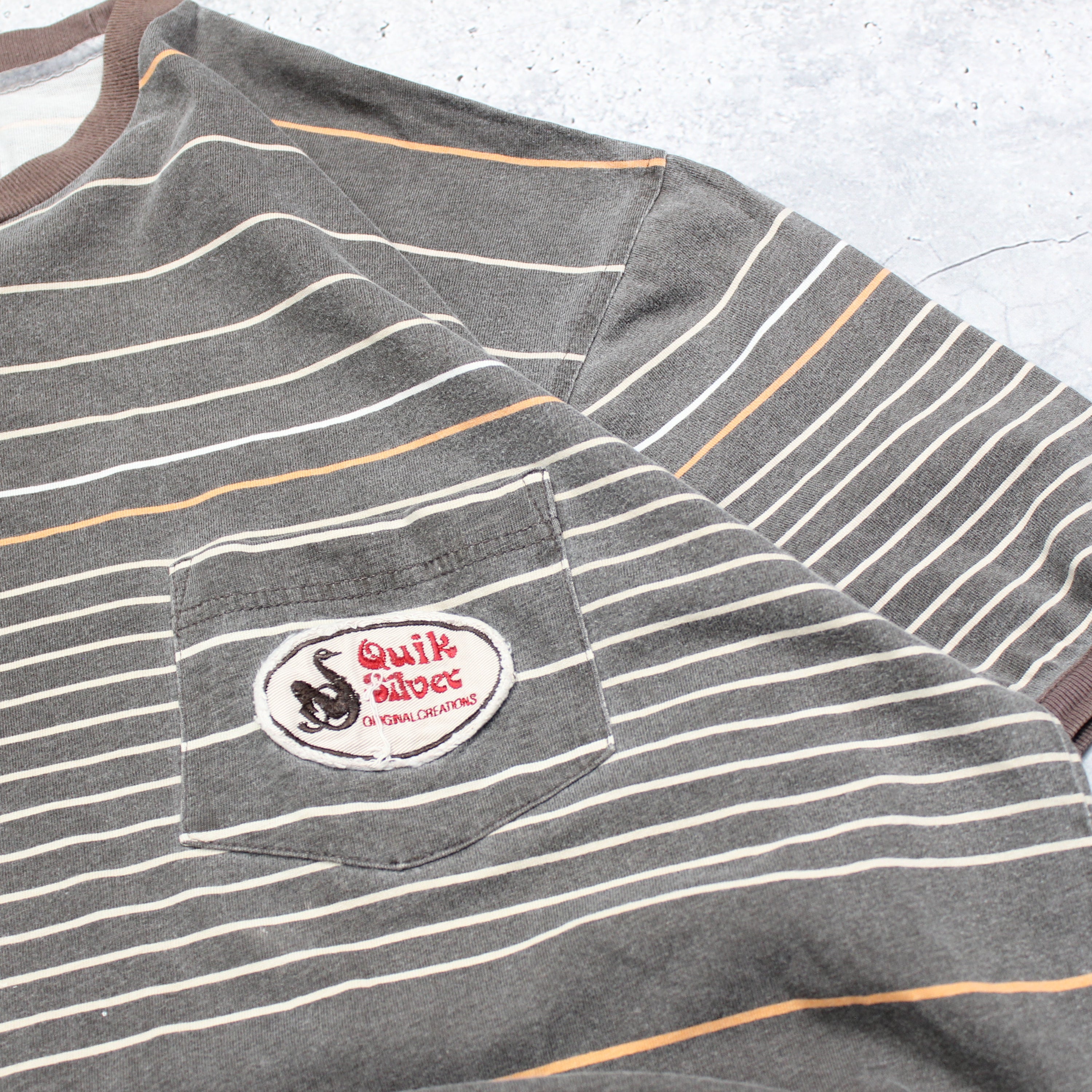 Quiksilver Striped Pocket T-Shirt
