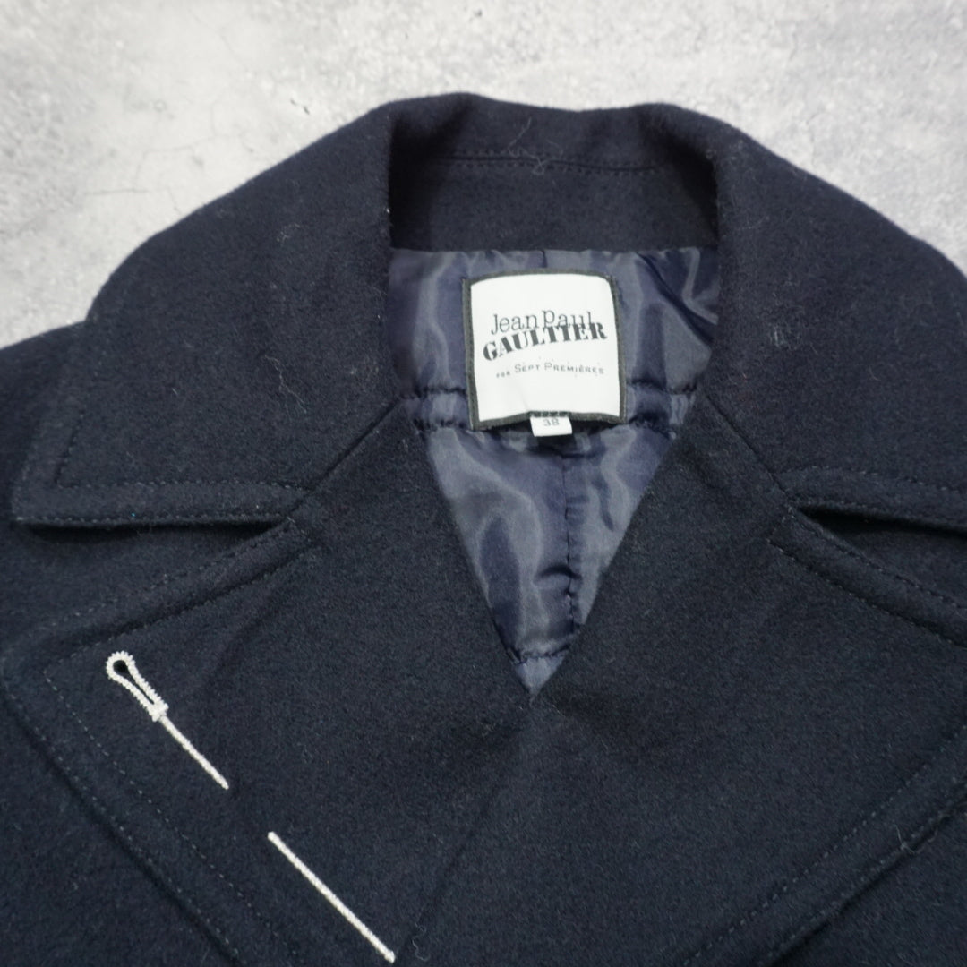 Jean Paul Gaultier Wool Pea Coat