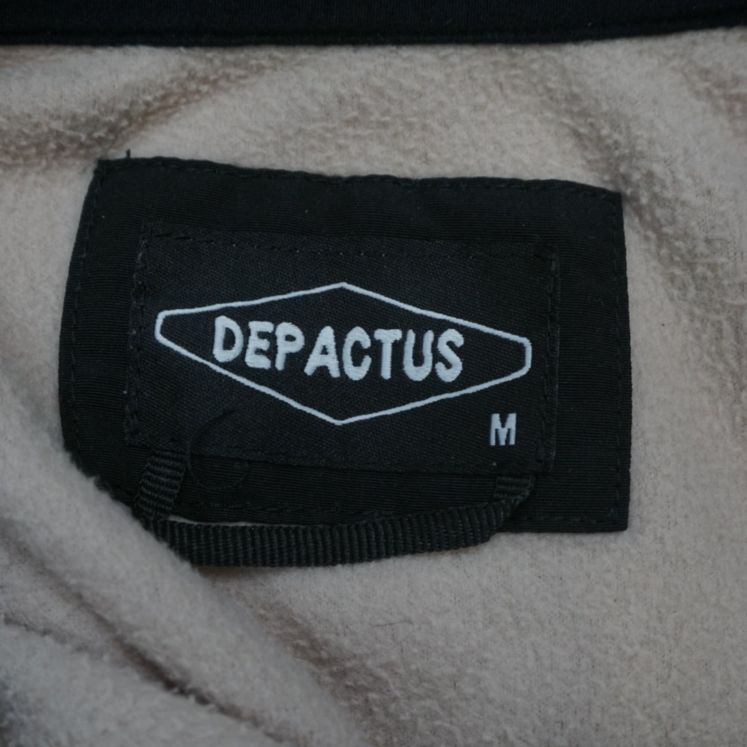 Depactus Contrast Trim Quarter Zip Fleece