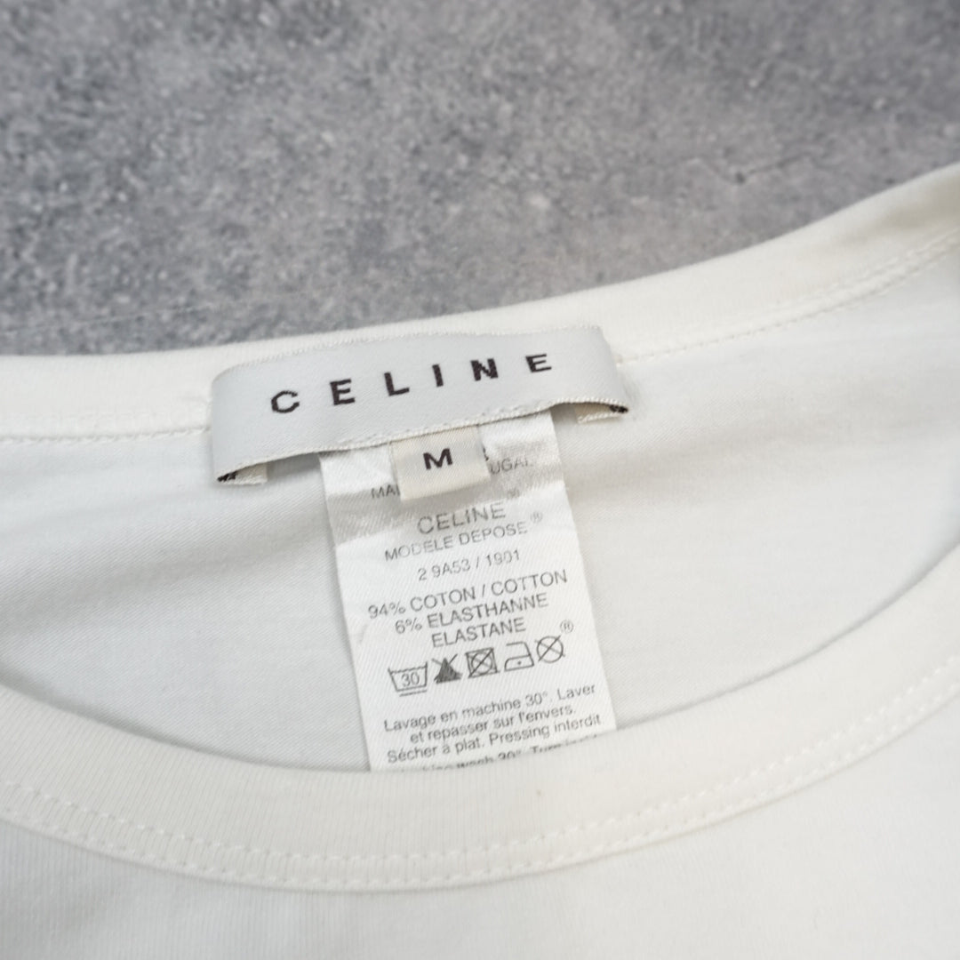 Celine Macadam Logo Graphic Top Long Sleeve