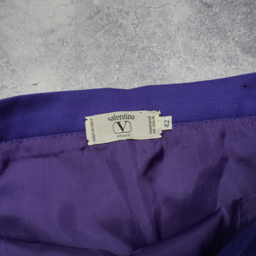 90s Valentino Wool Skirt