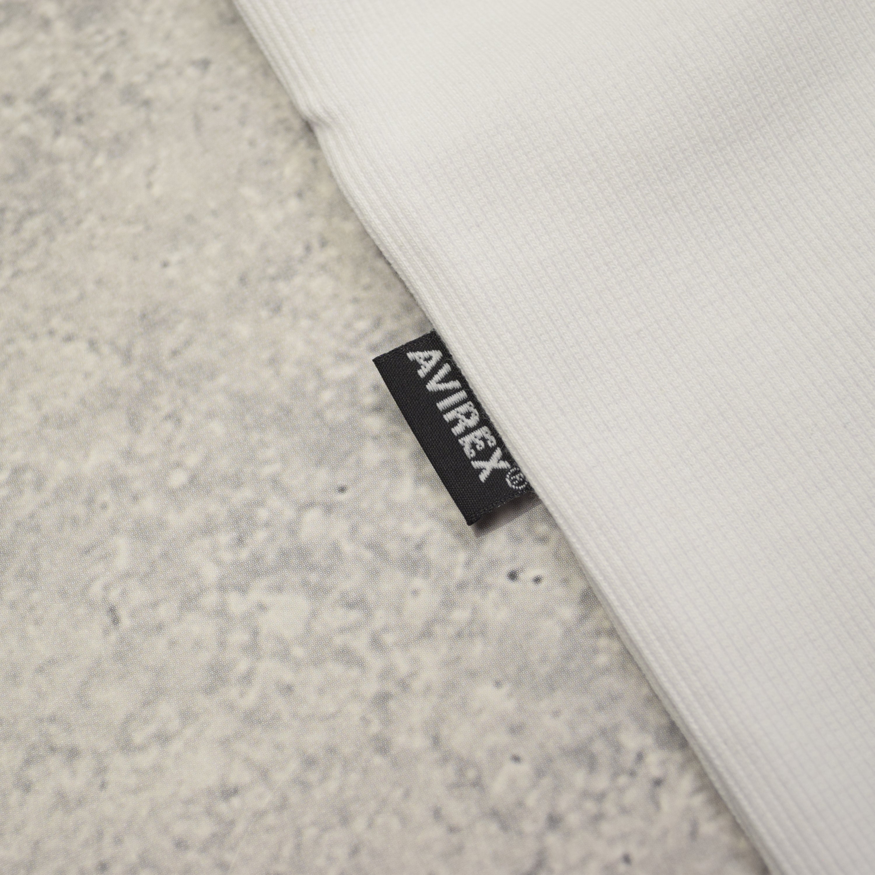 Avirex Ribbed Short Sleeve T-Shirt