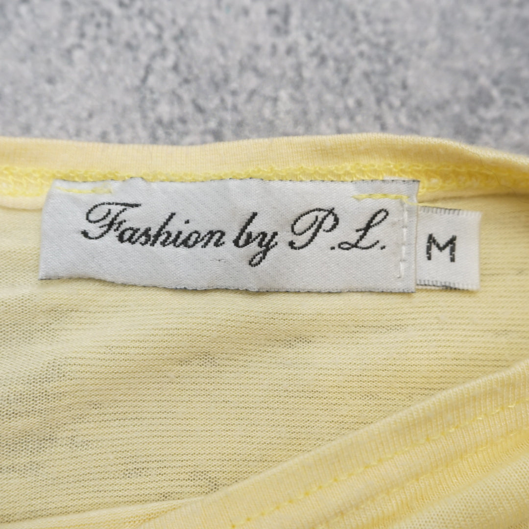 Fashion by P.L. Floral Embroidered Top