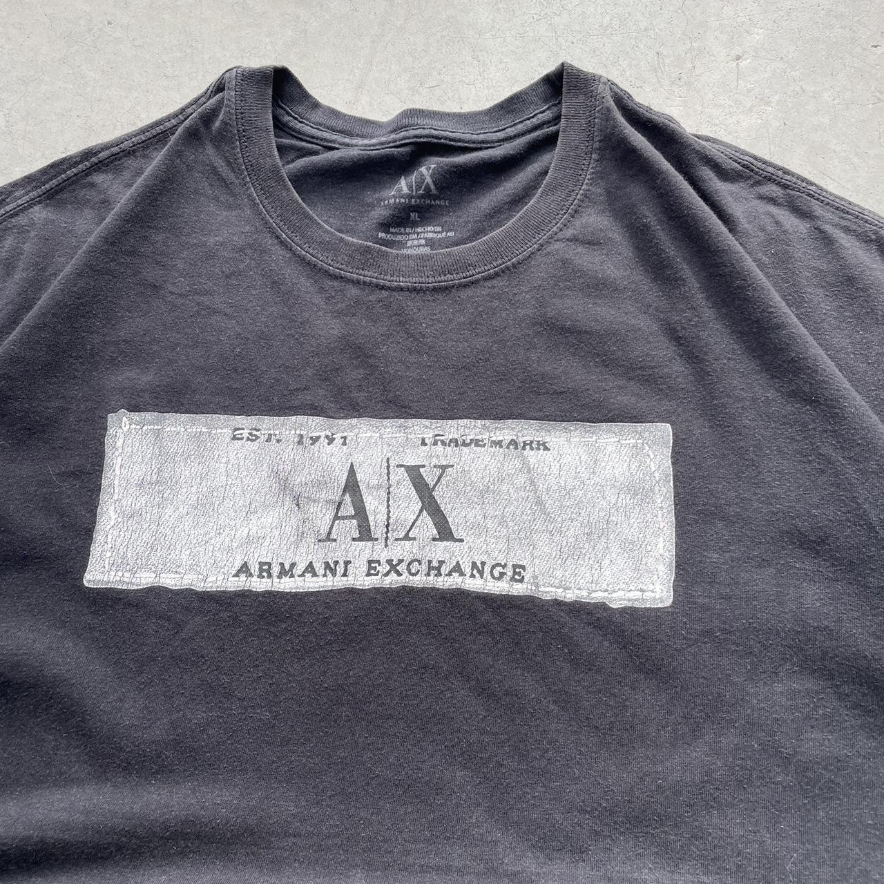 2000s Armani Exchange Y2K T-Shirt Boxy
