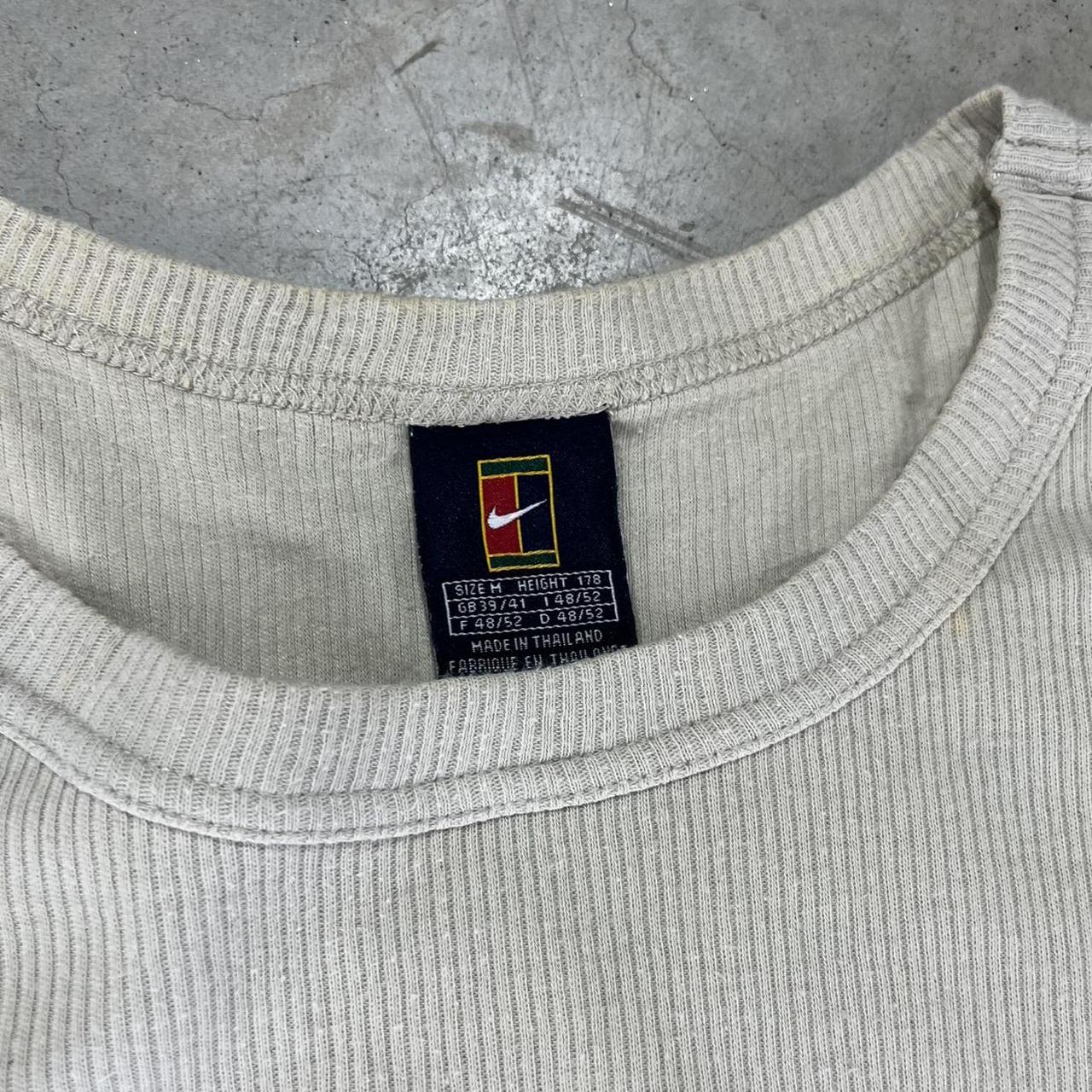 2000s Nike Ribbed T-Shirt Top