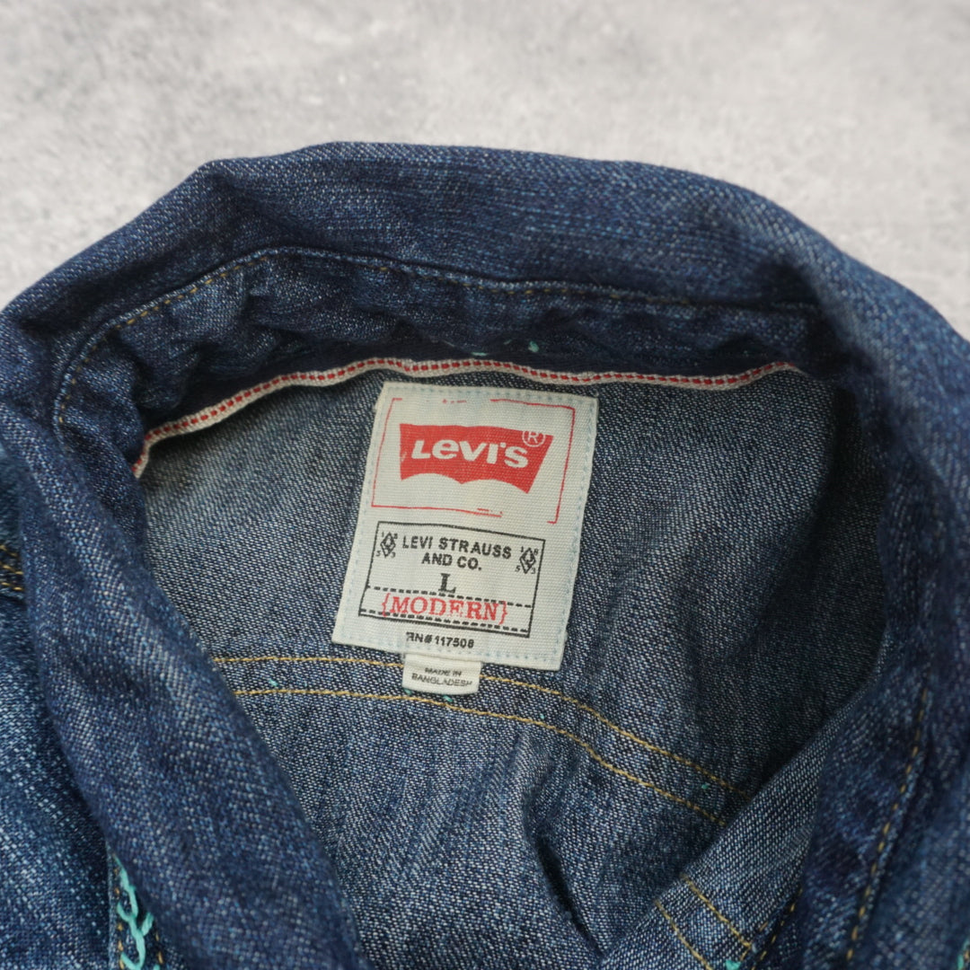 Levi's Western Embroidered Shirt