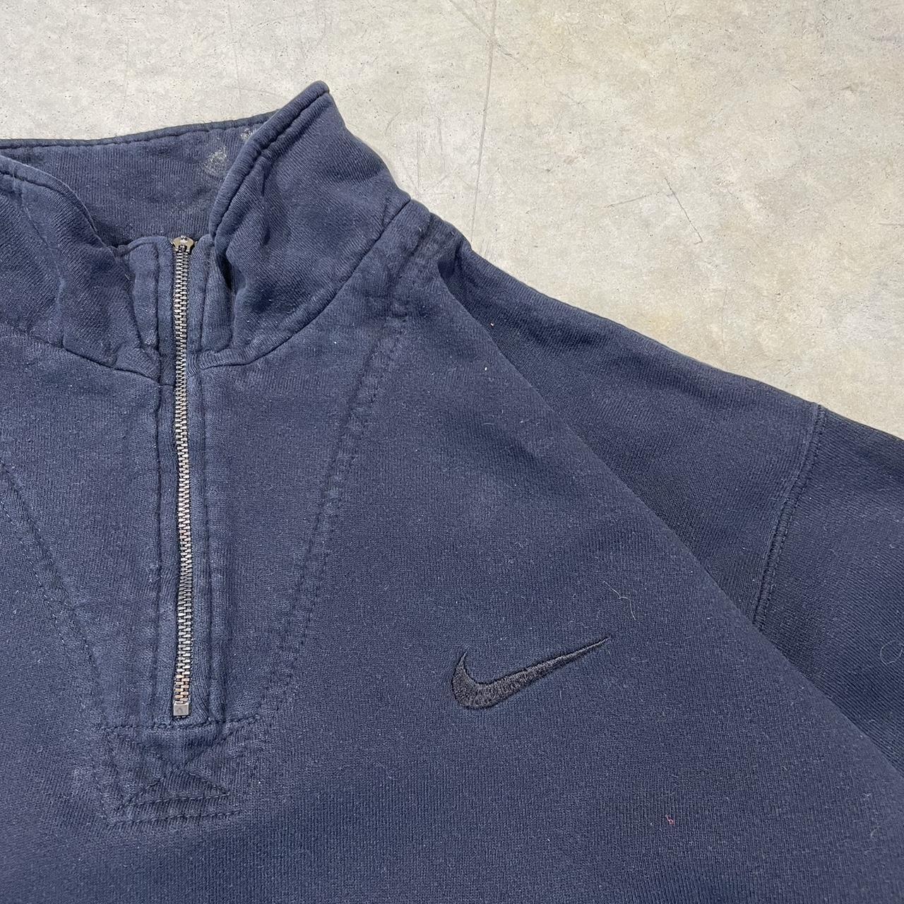 2000s Nike Oversized Quarter Zip Hoodie